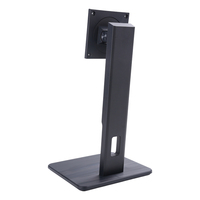 Nouveau support d'écran d'ordinateur LCD noir pivotant et inclinable, bras de moniteur OEM ODM en fer revêtu de plastique, 27"-49"