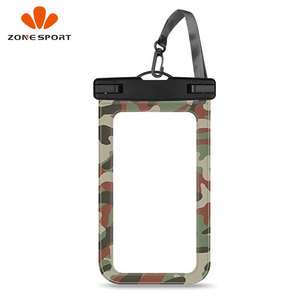 Bolsa seca de PVC de alta calidad, funda de teléfono impermeable táctil con estampado personalizado para protección de teléfono móvil, <span class=keywords><strong>tamaño</strong></span> y Color personalizables - Product Image 5