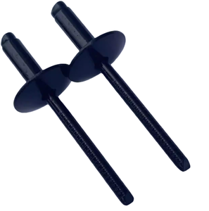 Rivets aveugles à tête plate en acier inoxydable, peints <span class=keywords><strong>blanc</strong></span> et noir RAL, 4,8*10*16mm - Product Image 3
