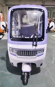 Triciclo Eléctrico Popular de 3 Ruedas <span class=keywords><strong>con</strong></span> Cabina Cerrada para el Conductor, Patineta Eléctrica <span class=keywords><strong>con</strong></span> <span class=keywords><strong>Asiento</strong></span> para Pasajeros - Product Image 3