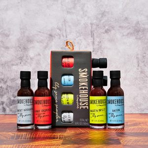 Set de Regalo de Salsas BBQ Gourmet en Frascos de Vidrio, Hechas a Mano, Veganas y Vegetarianas, con Sabores como Miel, Chipotle, Ahumado, Bourbon, Dulce, Picante y Bacon, Paquete de 4 - Product Image 6