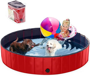 Piscine d'eau portable <span class=keywords><strong>pour</strong></span> tout-petits enfants et adultes nageant des pataugeoires rondes <span class=keywords><strong>pour</strong></span> bébés - Product Image 5