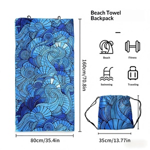 Toalla <span class=keywords><strong>de</strong></span> <span class=keywords><strong>Playa</strong></span> y Gimnasio <span class=keywords><strong>de</strong></span> Microfibra 2 en 1 Antimicrobiana con Impresión Personalizada, Diseño <span class=keywords><strong>de</strong></span> Dibujos Animados, Logotipo <span class=keywords><strong>de</strong></span> Doble Cara, Bolsa <span class=keywords><strong>de</strong></span> Poliéster para <span class=keywords><strong>Playa</strong></span> Tropical <span class=keywords><strong>de</strong></span> <span class=keywords><strong>Verano</strong></span> - Product Image 4