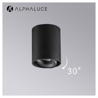 Plafonnier design en aluminium dimmable ETL SAA CE, réglable, à montage en surface, pour maisons, bureaux et salons
