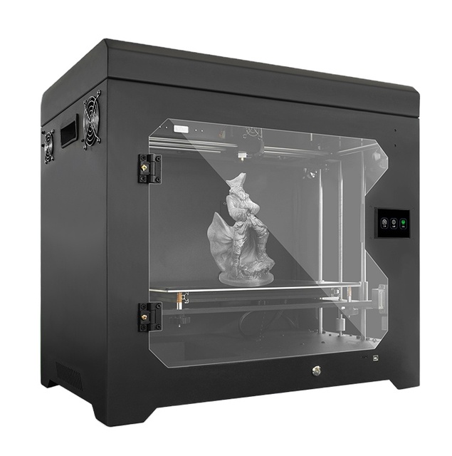 Industrial Grade 3D Printer with High Precision Large Size Double Nozzle Supports PLA Material Automatic 1-Year Warranty