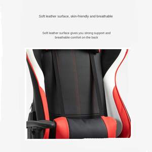 Precio barato Ofertas personalizadas PU cuero Scorpion Pro negro y rojo Oficina <span class=keywords><strong>Gamer</strong></span> Gaming <span class=keywords><strong>silla</strong></span> para ordenador PC juego - Product Image 3