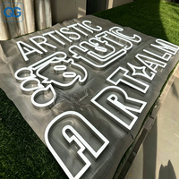 Letrero de Neón LED Personalizado con Logotipo, Entrega Rápida, Dropshipping, para Fiestas de Cumpleaños, Hogar, Habitación, Boda, Letrero Acrílico de Neón de 4 pies, Letras Decorativas
