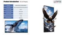 Pantalla LCD Publicitaria de Alta Definición con Campo de Luz Holográfico 3D Autostereoscópico Android de 43 Pulgadas, 3840x2160 4K