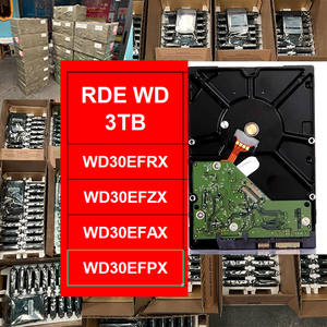 WD30EFPX 3TB 3.5 " 内置 NAS 硬盘 SATA 6Gb/s 5400RPM 256MB 缓存 CMR 每年 180TB 存储能力 MTBF 24x7 NAS 存储设备，用于网络存储 - Product Image 1