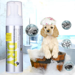 Shampooing sec en mousse pour animaux de compagnie, shampooing sans eau pour chien, outil de toilettage pour chiens et chats - Product Image 5