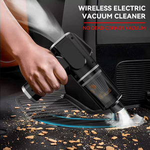 Souffleur d'<span class=keywords><strong>air</strong></span> <span class=keywords><strong>électrique</strong></span> sans fil 2-en-1 et <span class=keywords><strong>mini</strong></span> aspirateur pour voiture, idéal pour la maison ou les ordinateurs de bureau - Product Image 3