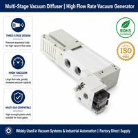 Générateur de vide ZL3H06 Économe en énergie PZL112A Haute capacité de débit à pression négative ZL6H04V-GN/G 0,4 kg Fabriqué en Chine continentale