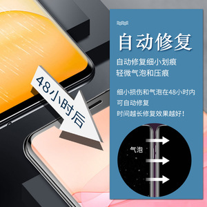 สำหรับออปโป้ <span class=keywords><strong>K15pro</strong></span> ฟิล์มไฮโดรเจล 0.13 มม. ทีพียูซอฟท์ปกป้องหน้าจอด้านหน้าและด้านหลังโปร่งใสสูงหนึ่งคัท - Product Image 5
