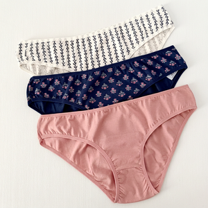 Approvisionnement direct en gros : Sous-vêtements tricotés respirants taille basse en Spandex/Nylon à motif floral pour femmes, grandes tailles, vente en gros directe - Product Image 1