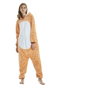Venta caliente suave ropa de dormir para adultos Otoño/Invierno franela <span class=keywords><strong>unicornio</strong></span> dibujos animados Animal <span class=keywords><strong>Kigurumi</strong></span> pijamas familia ropa de casa - Product Image 4