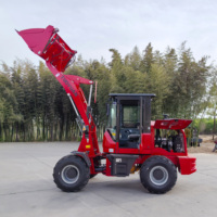 Caricatore Multifunzione con Capacità di Carico 1000kg e Benna da 1.0CBM, Facile Utilizzo, Struttura Robusta per Lavori Agricoli e Edili