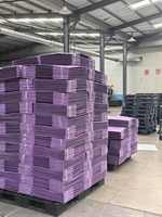 Boîte d'emballage en feuilles ondulées en polypropylène pour l'emballage de produits chimiques en chaîne du froid, matériaux recyclés, épaisseur 3-5 mm