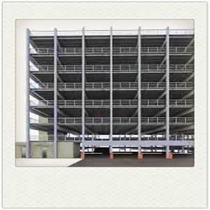 Garages de stationnement de voitures à plusieurs étages sur mesure Projets de structure en acier moderne Parking pour voitures Parking Terrain de construction - Product Image 4