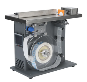 Machine d'étiquetage manuelle de haute qualité pour coins à 90 degrés, machine d'étiquetage de coins de boîtes auto-adhésives - Product Image 1