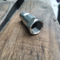 Système d'échappement de course personnalisé de haute qualité avec adaptateur de capteurs O2 et filtre M18 * 1.5 avec mini catalyseur