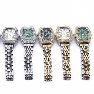 YuSa 774, relojes cuadrados de diamantes a la moda, reloj de cuarzo para <span class=keywords><strong>mujer</strong></span>, reloj de pulsera Retro elegante para <span class=keywords><strong>mujer</strong></span>, reloj femenino - Product Image 4