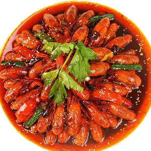 Usine chinoise Sauce alimentaire Offres Spéciales Condiments alimentaires chinois délicieux assaisonnement d'écrevisses épicé pour Restaurant