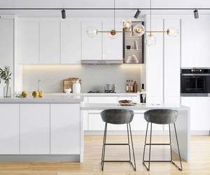 Cuisine moderne modulaire en bois, design fonctionnel, disposition claire, structure durable, installation facile, appartement - Product Image 4