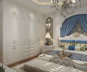 High-End Modern Solid Wood Freestanding Bedroom Wardrobe with Luxury Vanity Storage Space Eco-Friendly and Large Capacity - Product Image 5