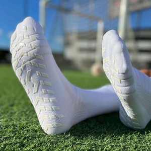 Calzini da <span class=keywords><strong>Calcio</strong></span> Personalizzati con Grip, Calzini Sportivi Antiscivolo da Uomo, Calzini Alti da <span class=keywords><strong>Calcio</strong></span> - Product Image 4