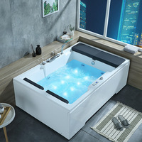 Baignoires Spa Modernes pour Adultes en Promotion – Jacuzzi Portable en Acrylique avec Grands Jets de Massage pour une Détente Optimale