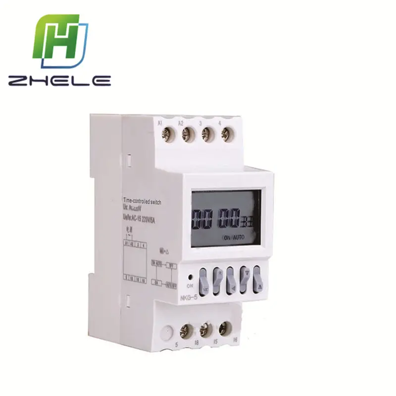 NKG-5 Time-controlled switch school bell timer switch Clock control module Delay switch