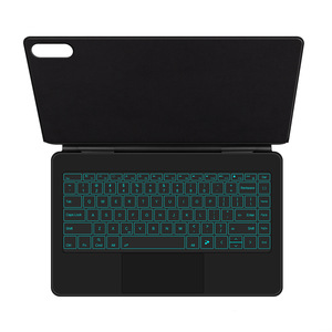 Funda de Teclado retroiluminado con trackpad estilo libro desmontable magnético mágico para <span class=keywords><strong>Samsung</strong></span> <span class=keywords><strong>Galaxy</strong></span> Tab S11 S10 S9 FE Ultra 14,6 11 10,9 <span class=keywords><strong>13</strong></span> - Product Image 4