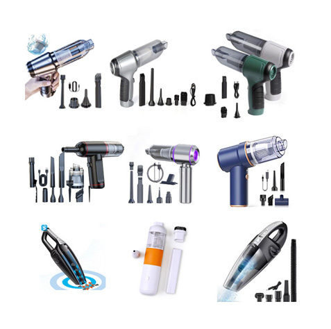 Powerful Car Vacuum Cleaner Blowing Suction One Vehicle Laptop Multifunction Wireless Handheld Portable Vacuum Cleaner for Car