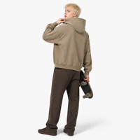 Sweat à capuche oversize délavé, teint en pièce, vintage, double couche, avec poche kangourou, style athleisure, pour revendeurs de boutiques, vente en gros, OEM