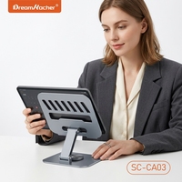 Nouveau support de tablette de bureau en métal Dream Kacher, réglable, 15 pouces, support de bureau, rotation à 360 degrés, support pour ordinateur portable