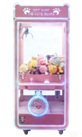 Distributeur automatique QSL Entertainment, machine à griffes d'arcade commerciale en gros, grue à peluches personnalisable CZ-C001 pour cadeaux