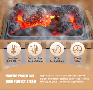 غرفة ساونا منزلية فاخرة مخصصة عالية الجودة لشخصين، غرفة ساونا تقليدية بالبخار الرطب - Product Image 4