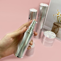 Envase Cosmético de Diseño de Lujo, Botella para el Cuidado de la Piel con Tapa, Tarro Cosmético de 50g, Botella de Plástico Personalizada de 30ml, 50ml, 100ml