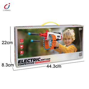 Chengji elektrik sürekli ateşli silah oyuncak yumuşak plastik otomatik çekim oyunu oyuncak silahlar yetişkinler için çocuklar yumuşak kurşun - Product Image 5