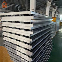 Maison préfabriquée en conteneur, composite, imperméable, ignifuge, entrepôt, mur personnalisé, panneau sandwich en mousse EPS, toiture isolée