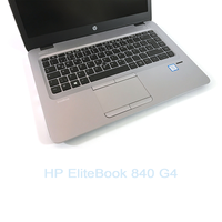 Portátil Empresarial Usado con 16 GB de RAM y 512 GB de SSD, CPU Intel Core I7 7600U, Ordenador Reacondicionado Original, Portátil EliteBook 840 G4 Usado