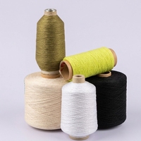 Fil de coton naturel recouvert de spandex LOONG 1120D/1680D+42 #   Justaucorps de danse super extensible pour spectacle de cirque et scène