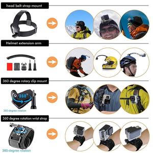 <span class=keywords><strong>Kit</strong></span> d'accessoires de caméra OEM, 4 pièces 2021, pour Gopro Hero 7, 6, 5, 4, 3/3 +/2/1Session - Product Image 5
