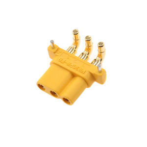 Conector Horizontal (Ángulo Recto) de 3 Pines Amass MR30PW-M/F, Enchufe de Alta Corriente para Baterías LiPo RC Integradas y Sistemas de Alimentación - Product Image 4