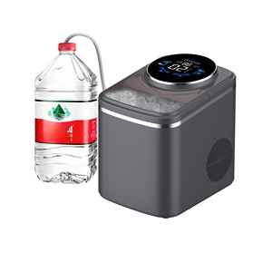APCOM Commercial Household Ice Maker Machine 16KG/24H Countertop Ice Cube Maker With <b>Large</b> Ice Storage Bin R600A R290 Optional - Product Image 3