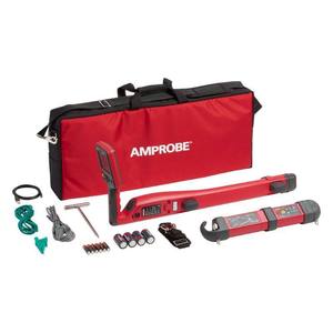 Kit Localizador de Tuberías y Cables Subterráneos Amprobe UAT-505 de Alta Precisión IP54, Rastreo Activo de 33 kHz, Profundidad de 20 pies - Product Image 1