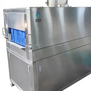 High Capacity Fast Heat Shrink Tunnel Wrapping Machine For Food Meat Packing Wrapper