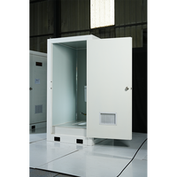 Toilette conteneur portable préfabriquée bon marché, maison de la fabrication pliable de 10 pieds pour l'extérieur, matériau en acier en vente