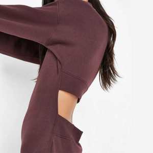 Nuovo Arrivo 2026: Abito in Felpa di Cotone per Donne, Vestito Casual Personalizzato con Maniche Lunghe e Dettagli Traforati - Product Image 4