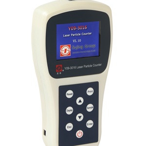 Contador de Partículas Láser Portátil Sujing Y09-3016 con Pantalla LCD, Plástico, 2 Años de Garantía, Alimentación POE/Batería, Reinicio Programable - Product Image 1